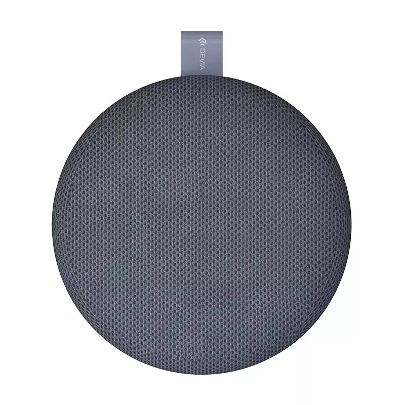 Devia - 3W Fabric Bluetooth Wireless Speaker - Grey image 0